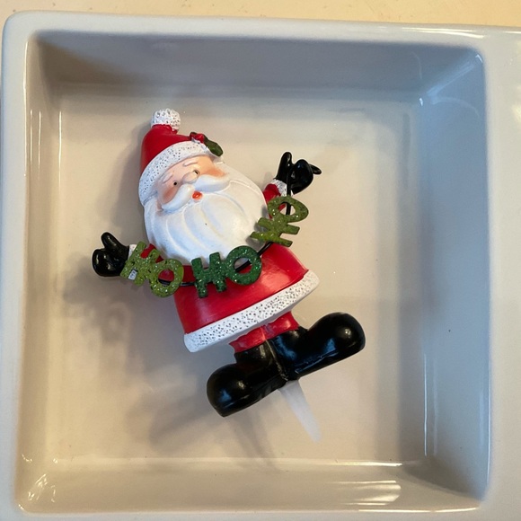 HOHOHO Santa Christmas Platter Decor 🎅 - Picture 4 of 4